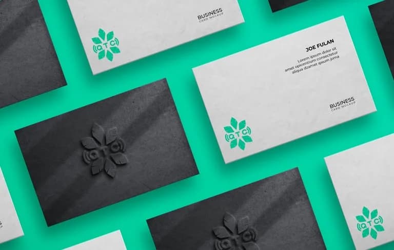Tarjetas de presentación de QTC